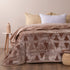 Luxury engraved blanket Double 1 pcs